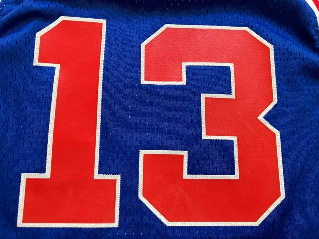 NBA 伝説 76ers　ウィルト・チェンバレン　ユニフォーム　シクサーズ