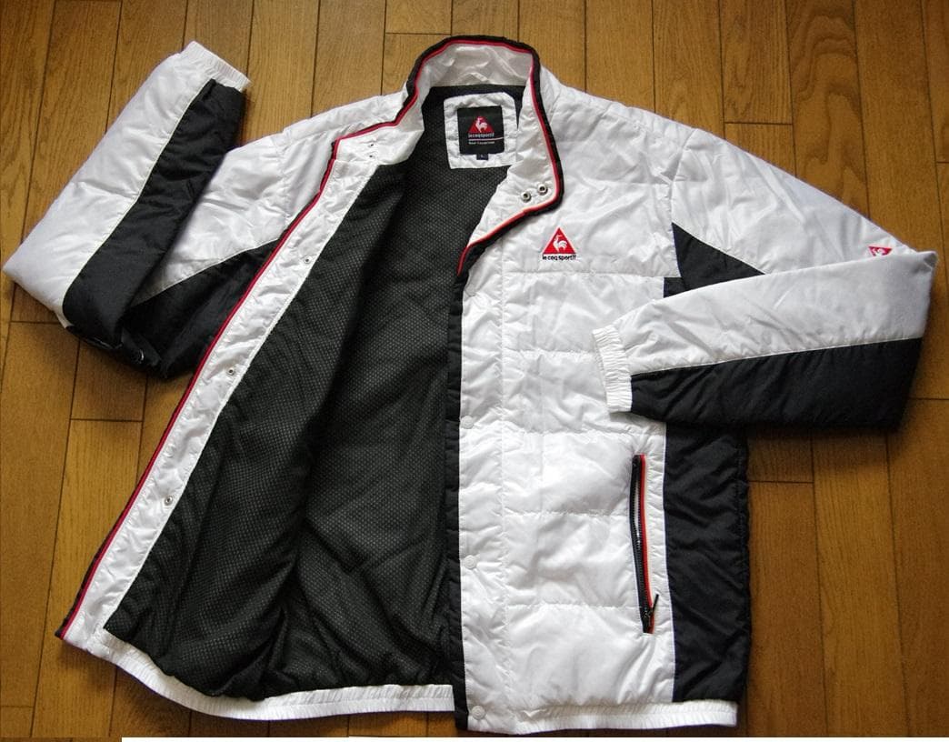 新品★ルコック ヒートナビ 中綿入2WAY 半袖 長袖 L 定価16,800円