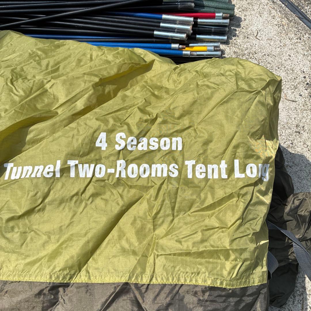TENT FACTORY フォーシーズントンネル2ルームテントL