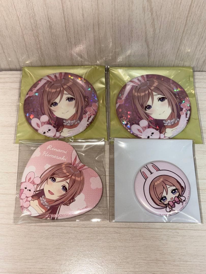 学園アイドルマスター GiGO BOX購入特典ホログラム缶バッジ 姫崎