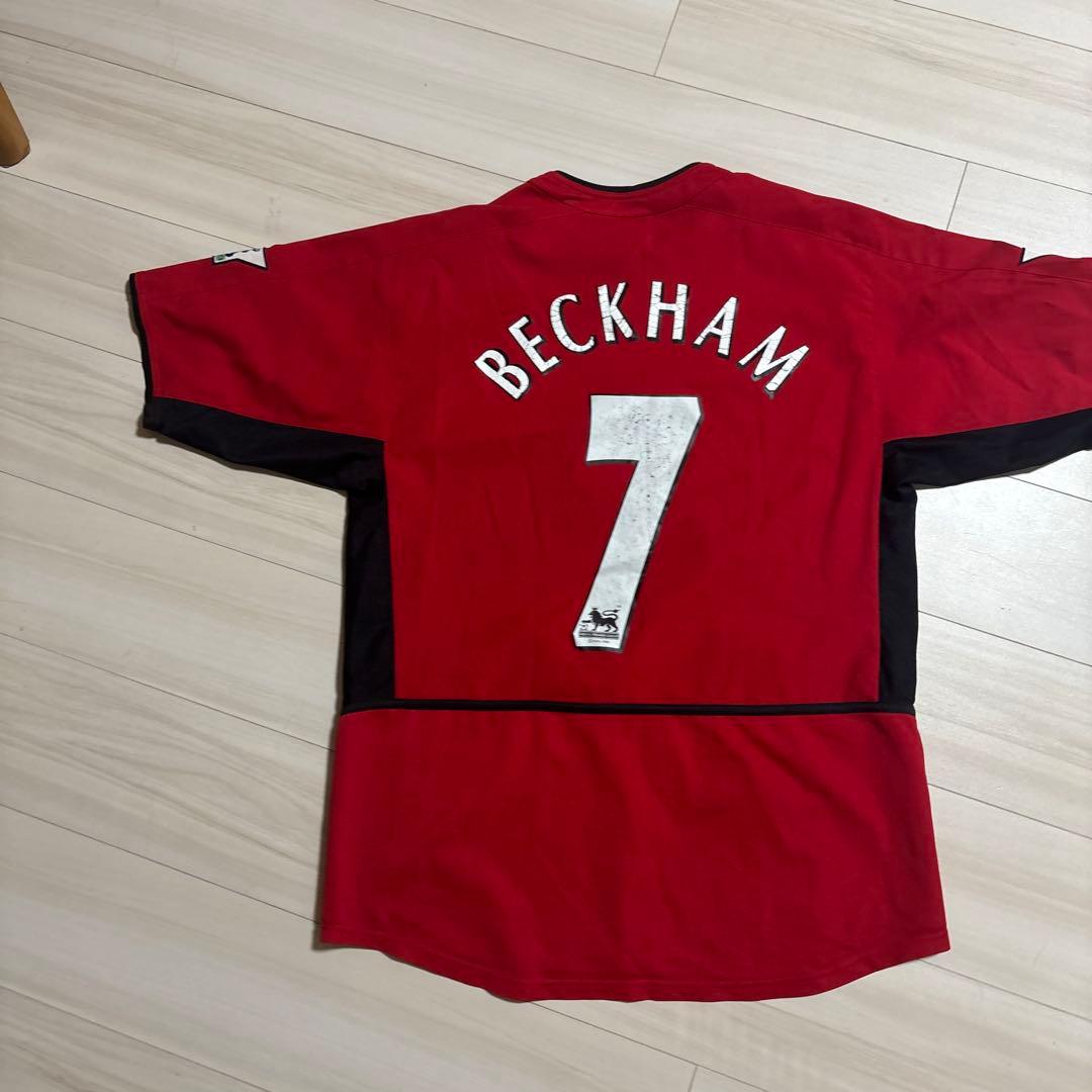 マンチェスター・ユナイテッドベッカムユニフォーム