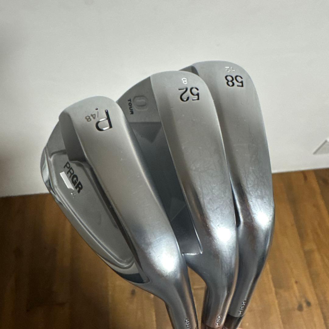 プロギア　01 0TOUR ウェッジ　48度　52度　58度　3本セット