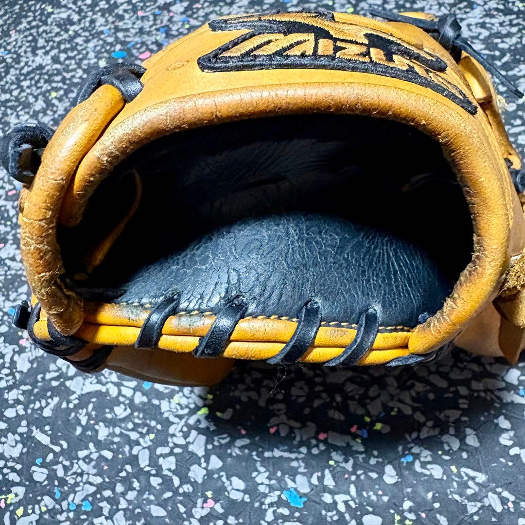 ミズノ 軟式用 内野手用グローブ プロフェッショナルグローバル バスケットウェブ