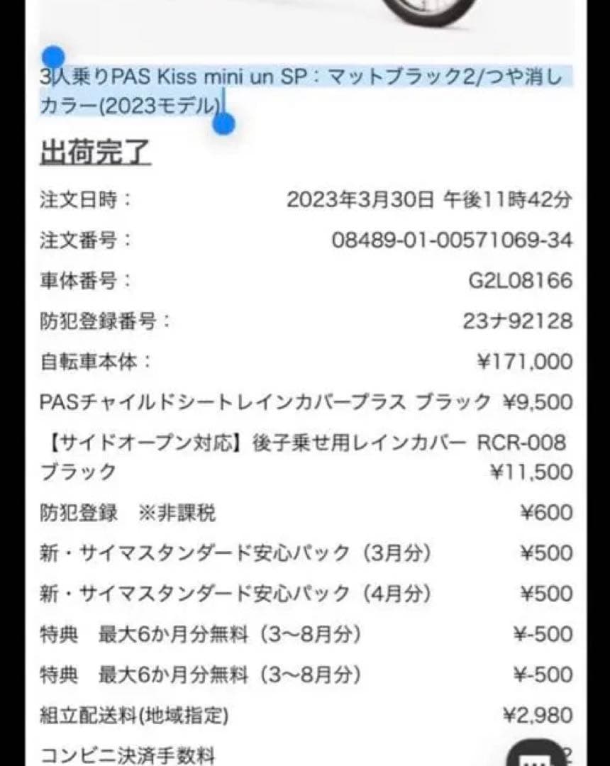YAMAHA PAS Kiss mini un SP 2023モデル
