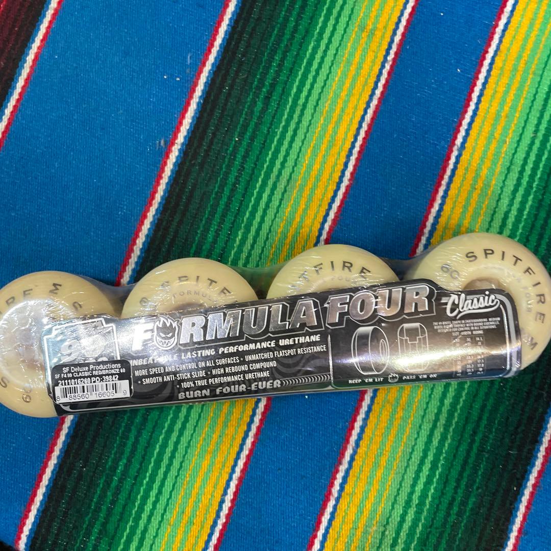 スケートボード SPITFIRE FORMULA FOUR Classic 60mm99DURO