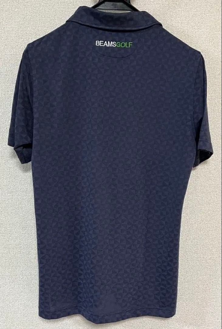 beams golfパープルレーベル　ポロシャツネイビー　超美品