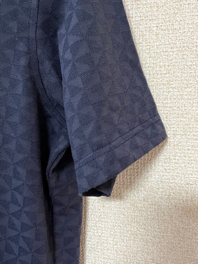 beams golfパープルレーベル　ポロシャツネイビー　超美品