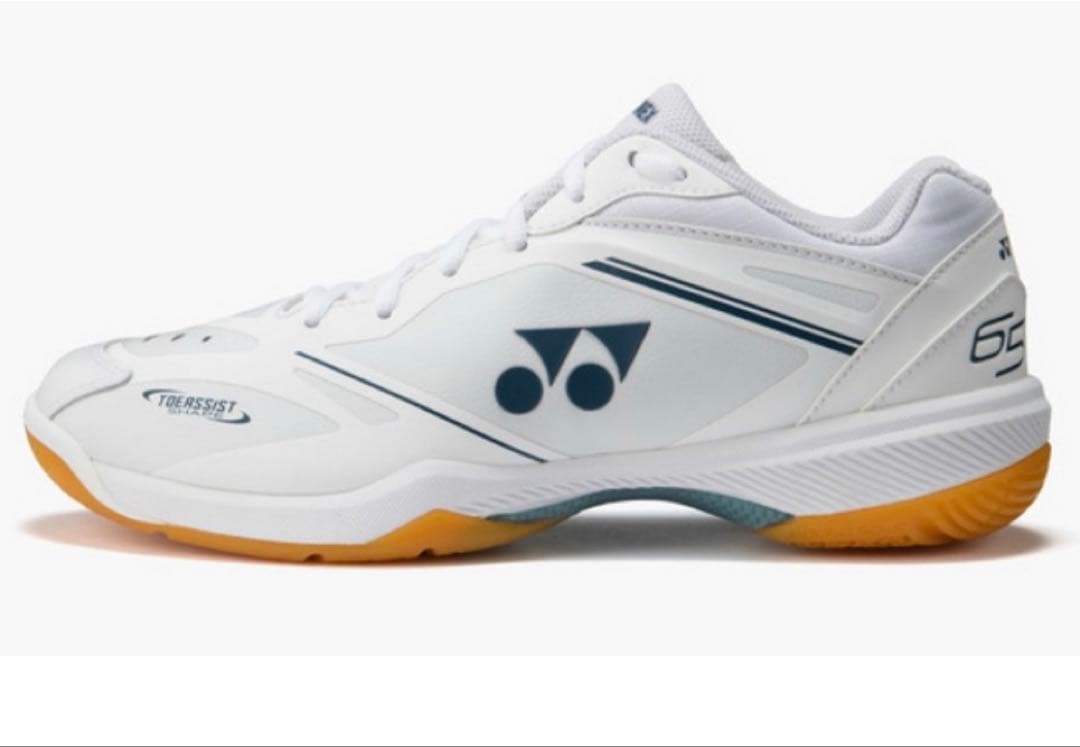 新品YONEX SHB65Z4S スリム ホワイト バドミントンシューズ24.0