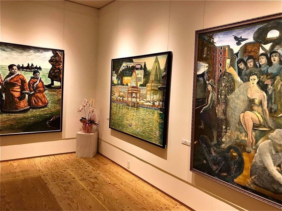ドガのフリーハンドによる水彩画での模写水彩画 作品
