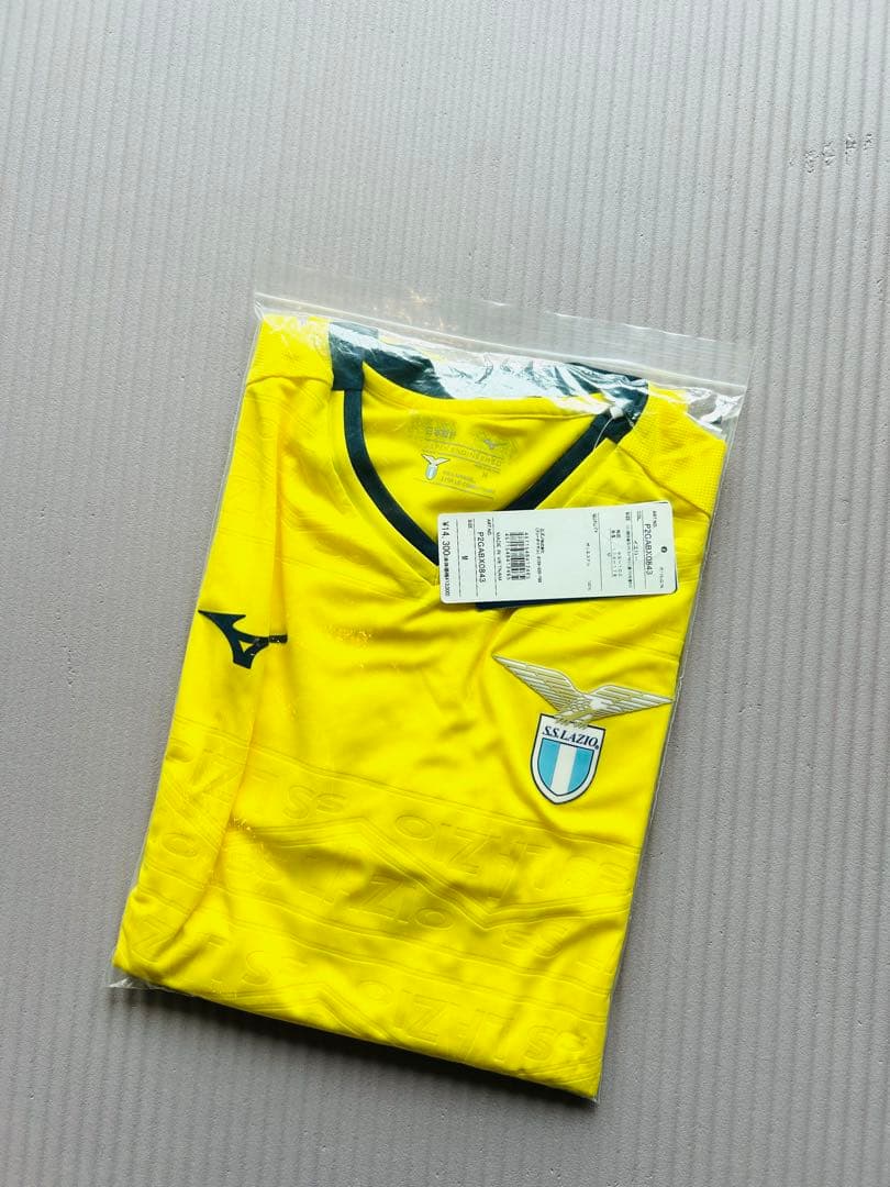 (新品) S.S. Lazio ユニフォーム　ミズノ　サイズM