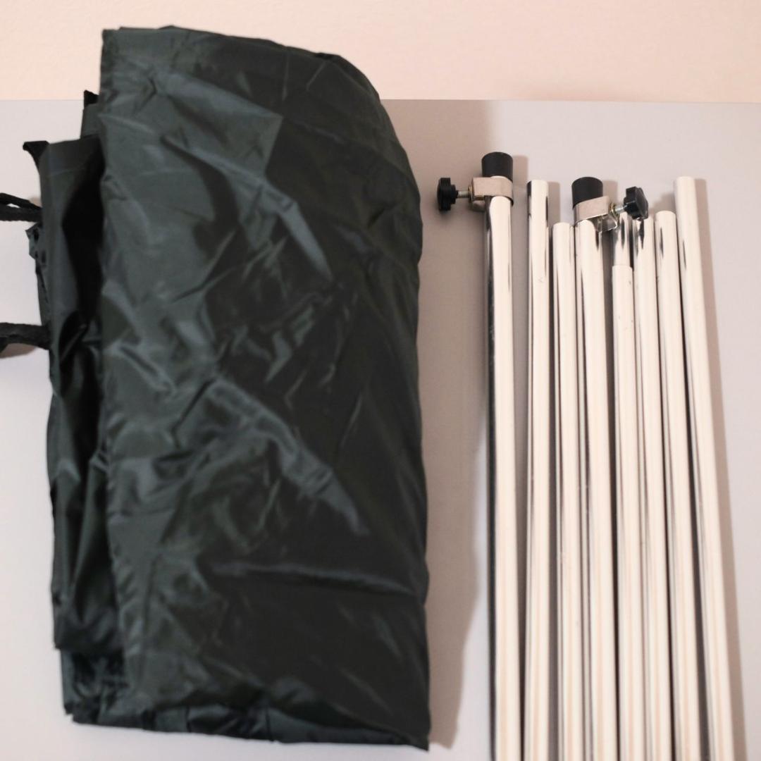 DD Tarp タープ 3m x 3m　オリーブグリーン ポール付き