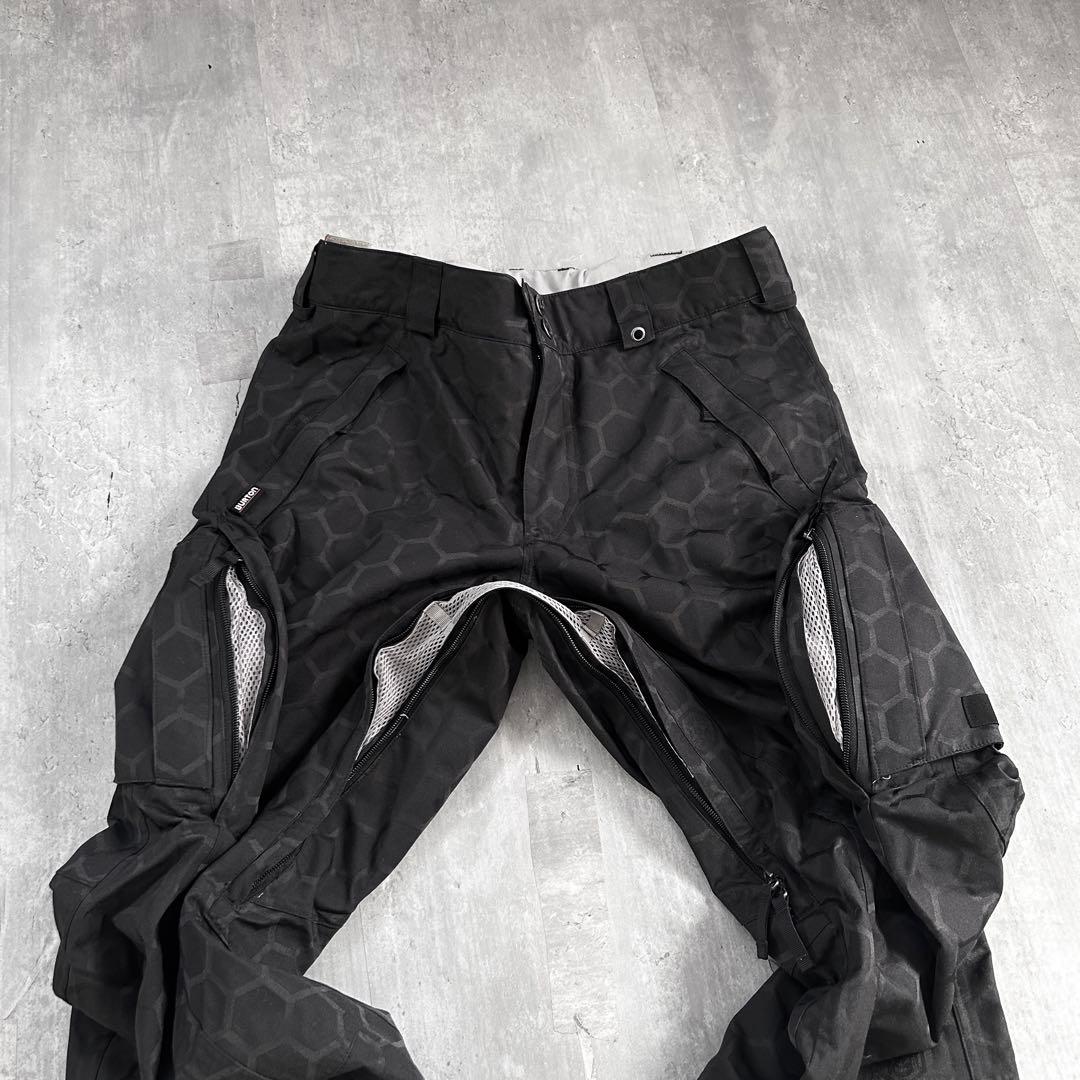 C676 BURTON DRYRIDE スノボウェア上下 ベンチレーション付