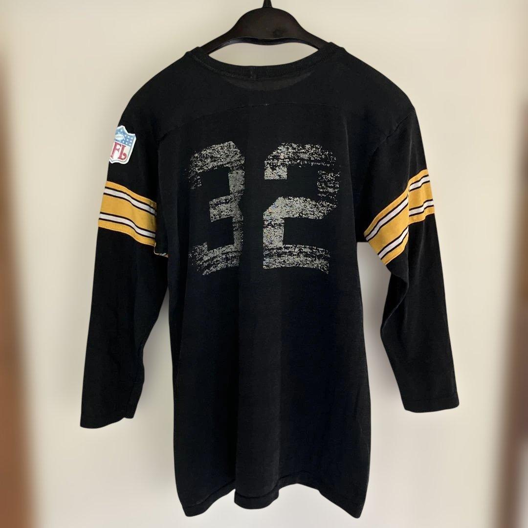 70s Pittsburgh Steelers フットボールシャツ