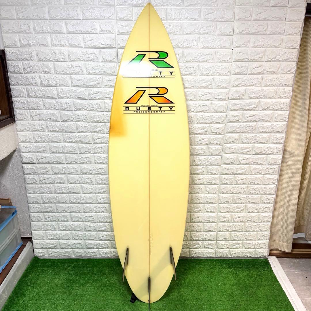 RUSTY サーフボード　6’1ft ヴィンテージ　オンフィン　状態良好