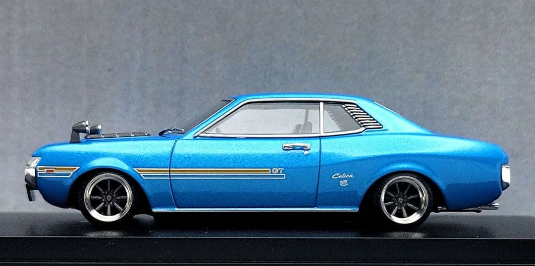 1/43　セリカ改　1600GT　ダルマセリカ　ワタナベ　アルミ製　深リム