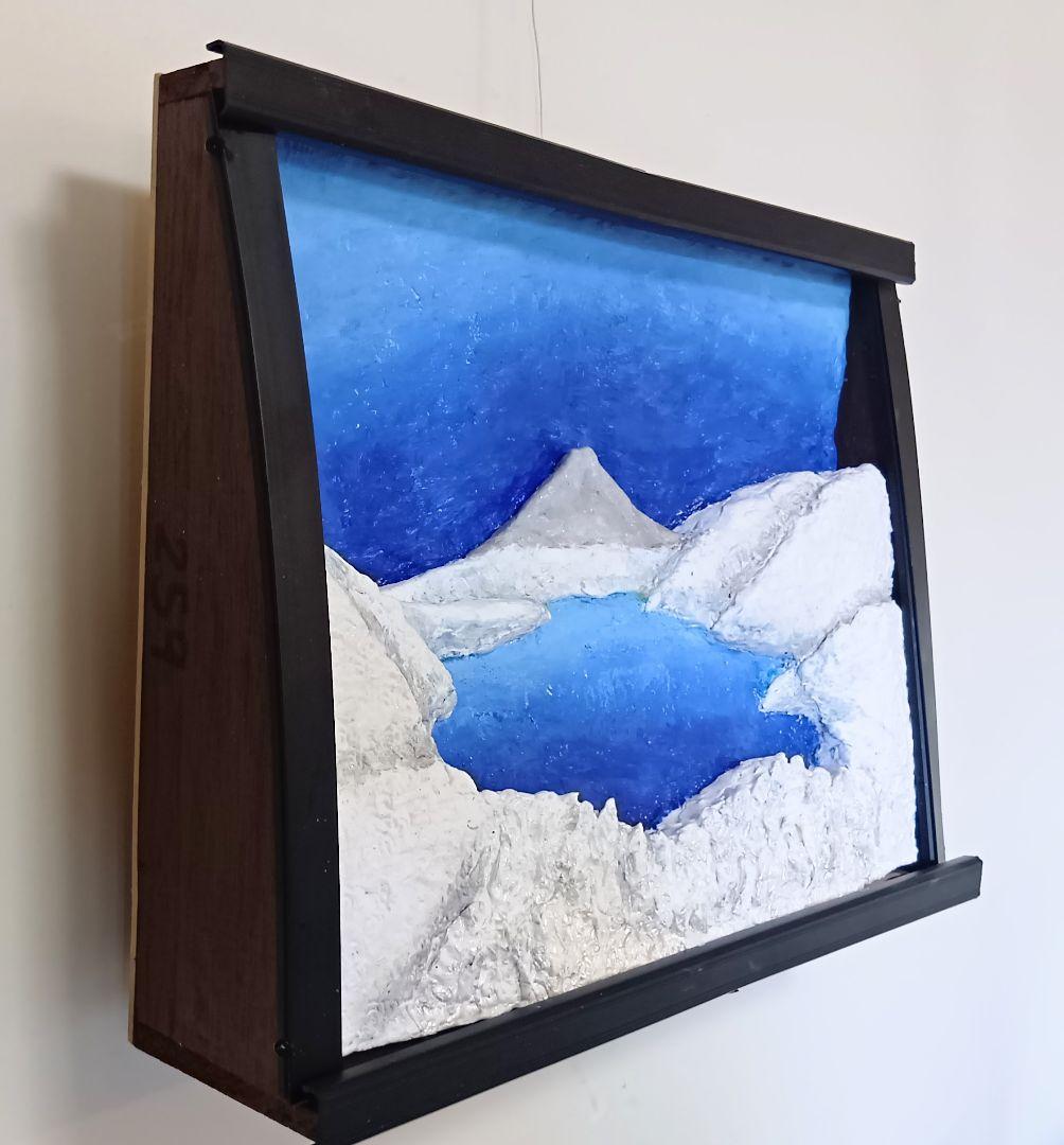本栖湖の冬景色