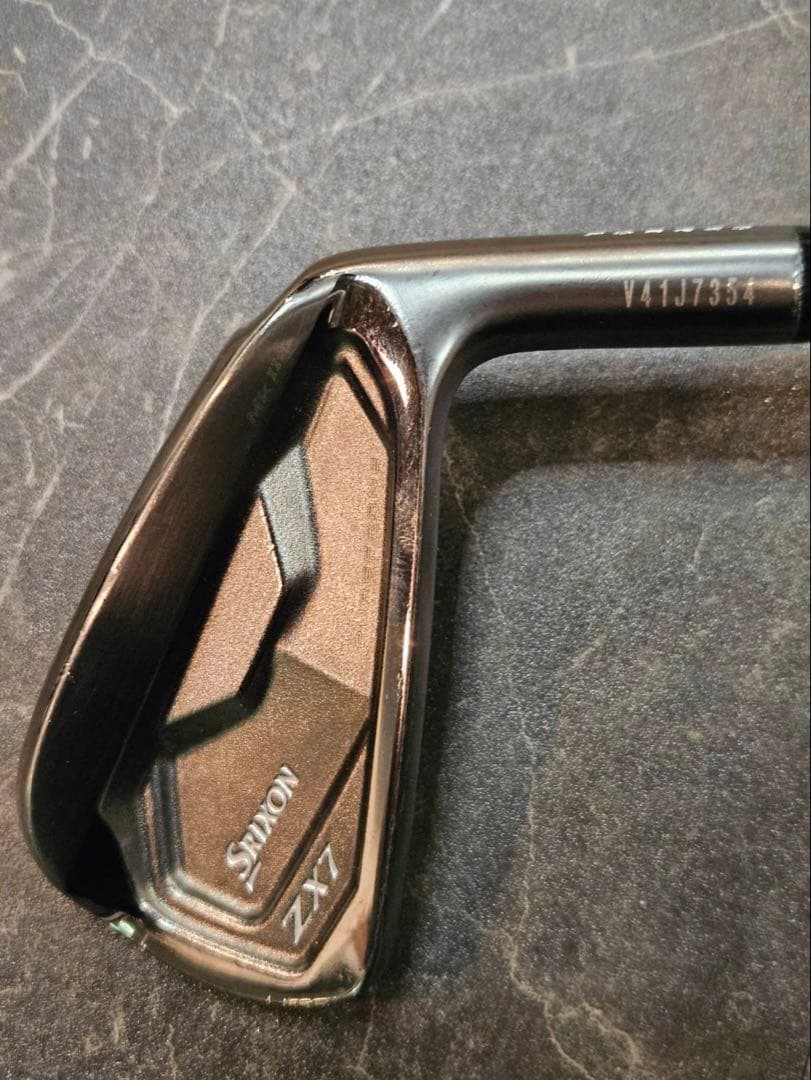SRIXON ZX7 アイアンセット ブラック４番〜P