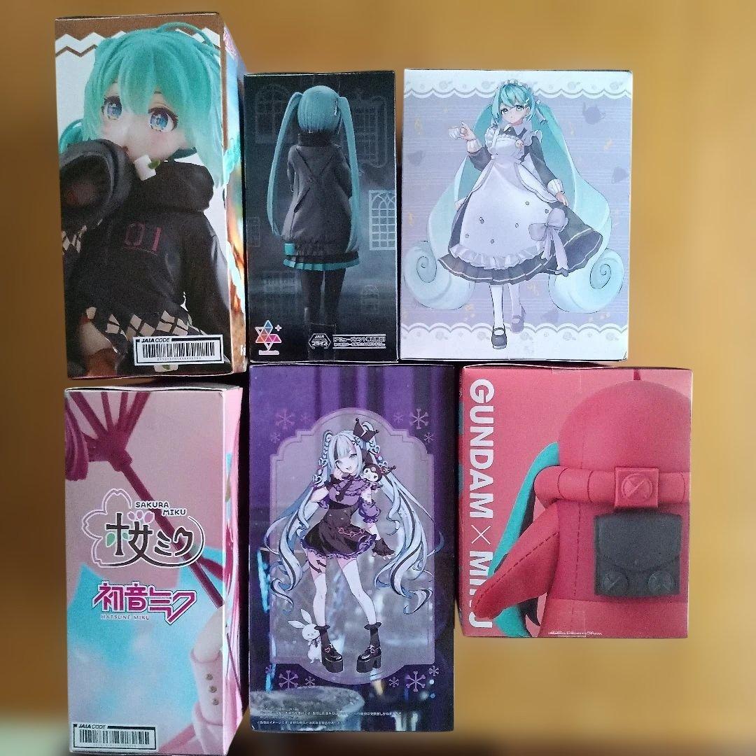 【新品未開封】初音ミク フィギュア６体セット