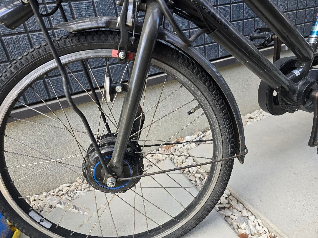 ジャンク品! bikke ブリヂストン 子供乗せ 電動自転車 ビッケ