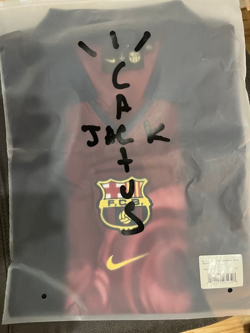 Cactus Jack × Nike × FC Barcelona