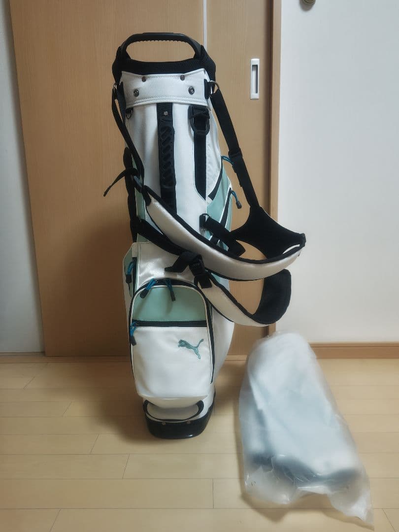 PUMAGOLF プーマゴルフ キャディバッグ スタンド ミントグリーン