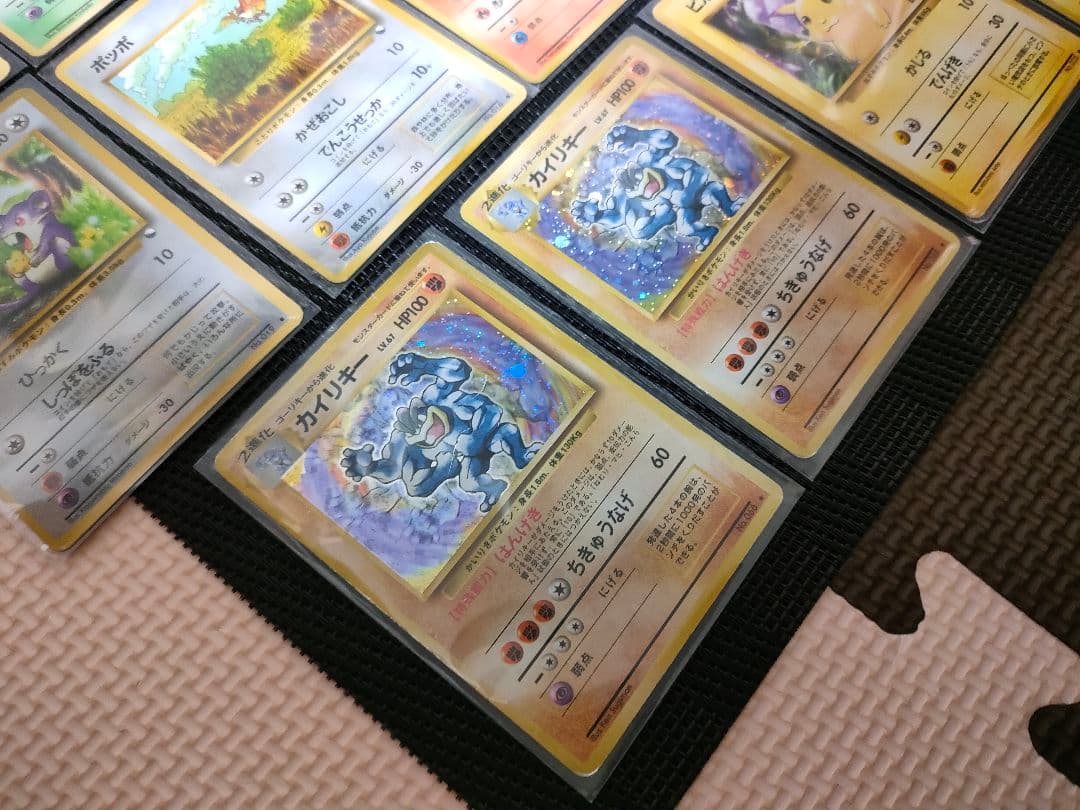 k*u様 ポケモンカード　旧裏　拡張シート　eカード　まとめ売り　ピカチュウ