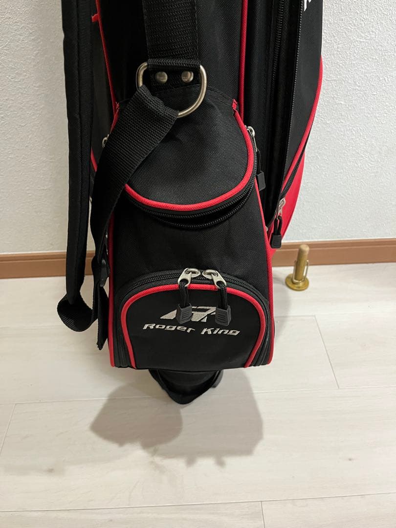 中古品 ROGER KING ロジャーキング スタンド キャディバッグ