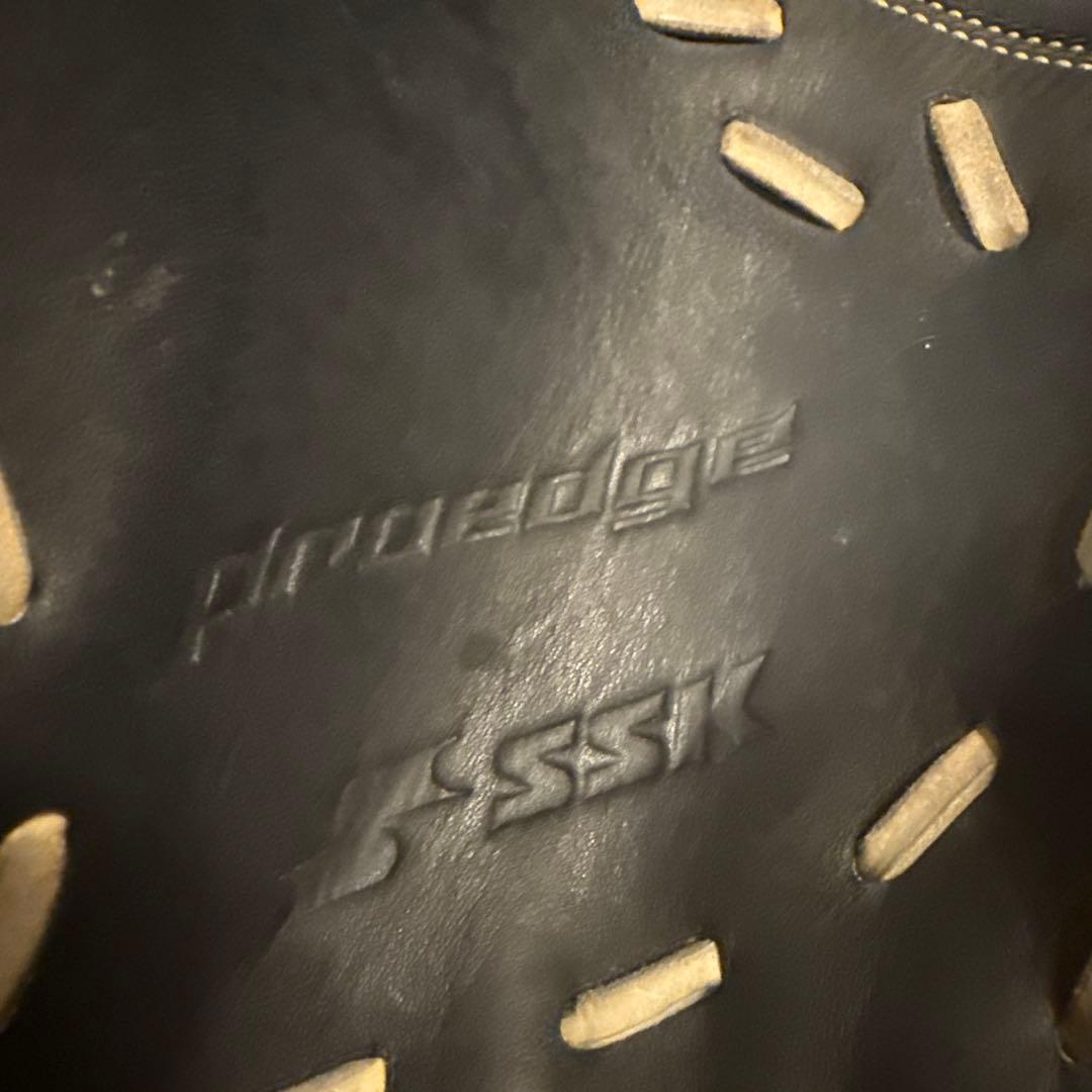 Proedge 軟式野球グローブ 黒　左手用