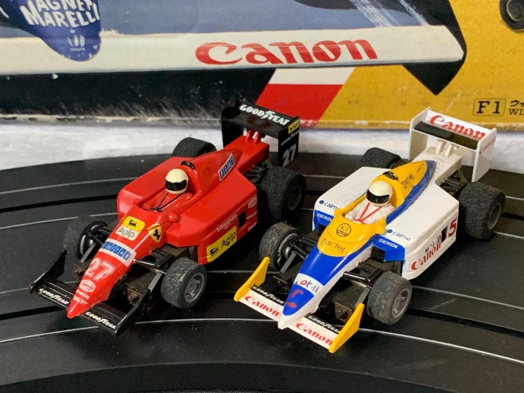 TYCO ナイジェルマンセル F1 スロットカー S-111 箱付き