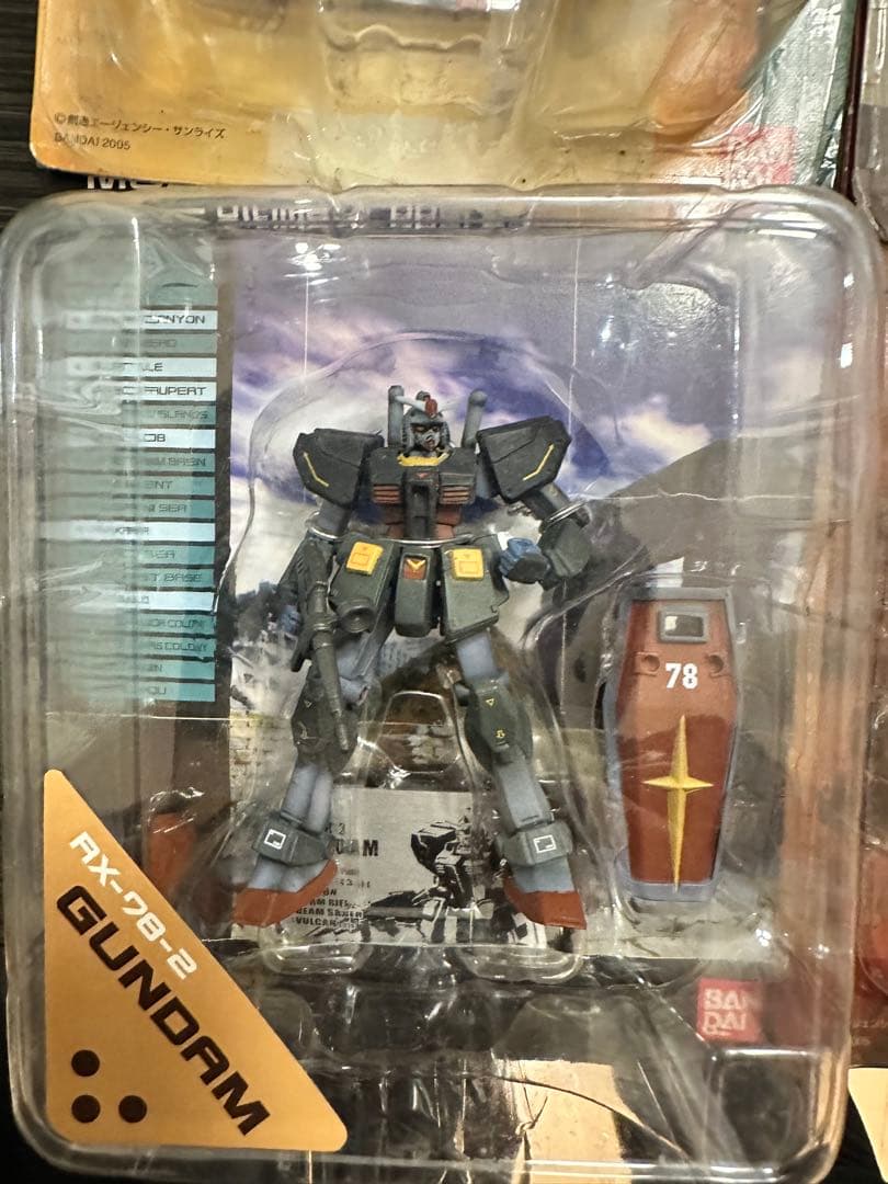 ガンダムフィギュア7体フィギュア