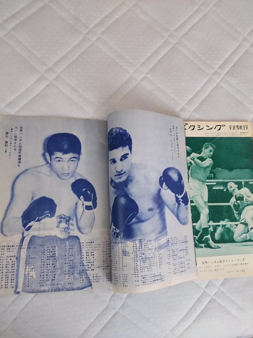衝撃レア　１９６３年物　THEボクシング　４月・５月号　２冊セット　青木勝利