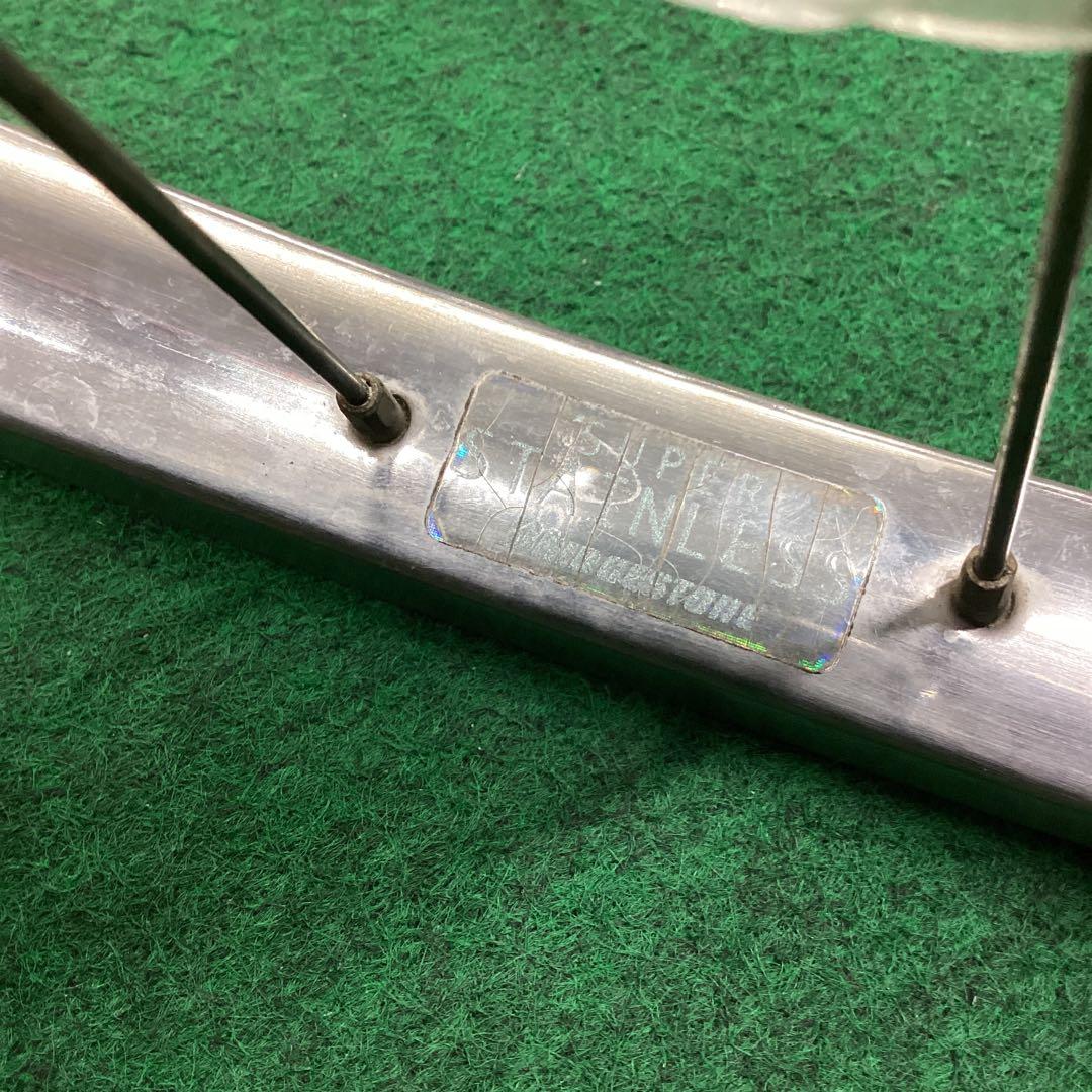 ステンレスリム　前輪 26x1-3/8 ハブダイナモ　26インチ　フロント　J2