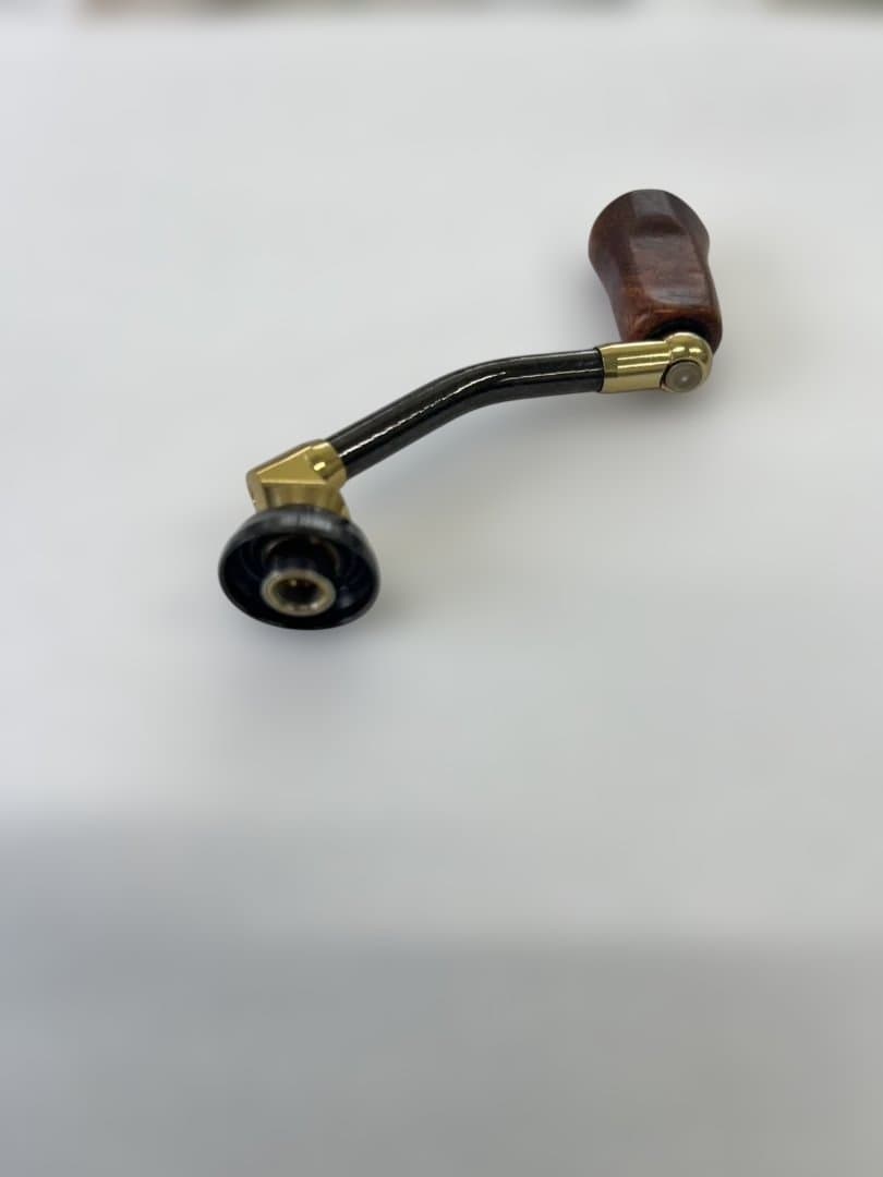 SLP カーボンライトハンドル50mm Iシェイプウッドノブ付き