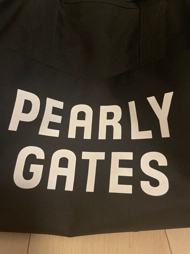 PEARLY GATES ブラックゴルフバッグ 黒 パーリーゲーツ