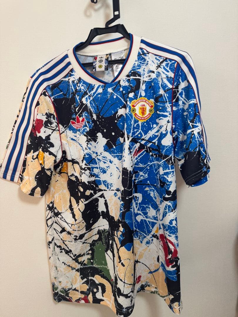 Adidas MANCHESTER UNITED×STONE ROSES シャツ