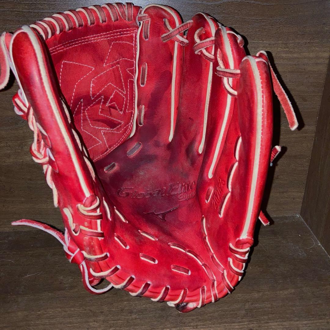 グローブ レッド　オーダー　投手用