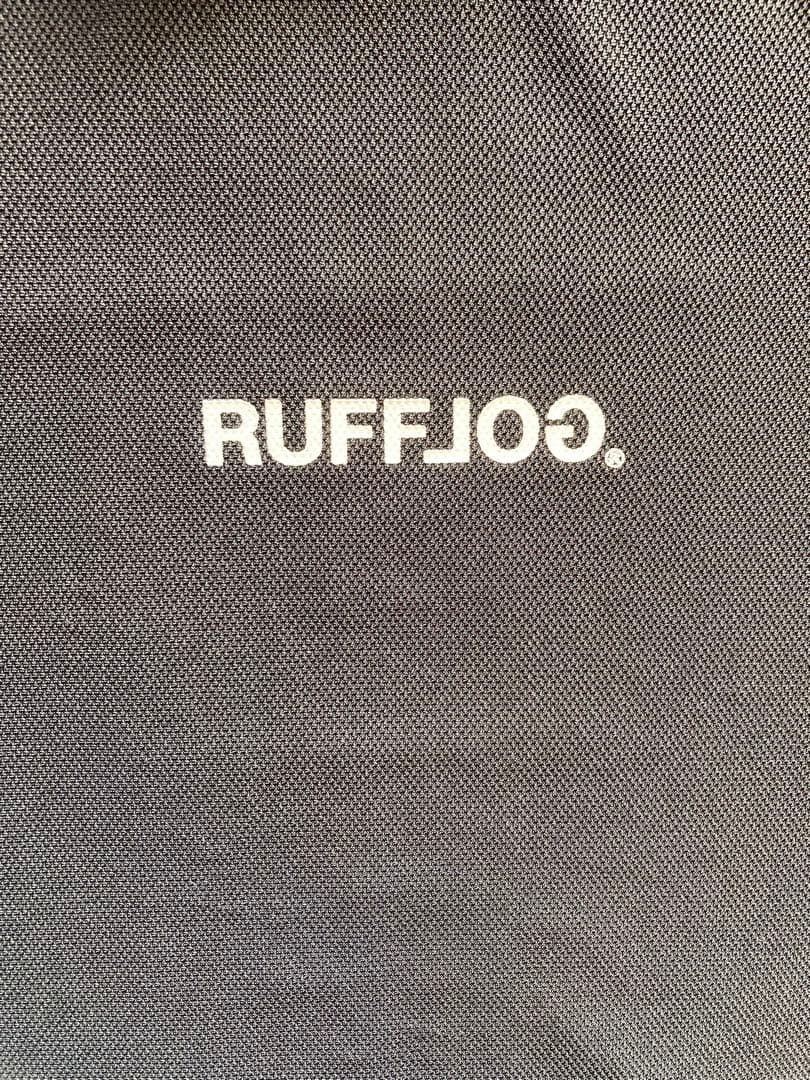 RUFFLOG ラフロッグ R&R ロゴ モックネック M ブラック