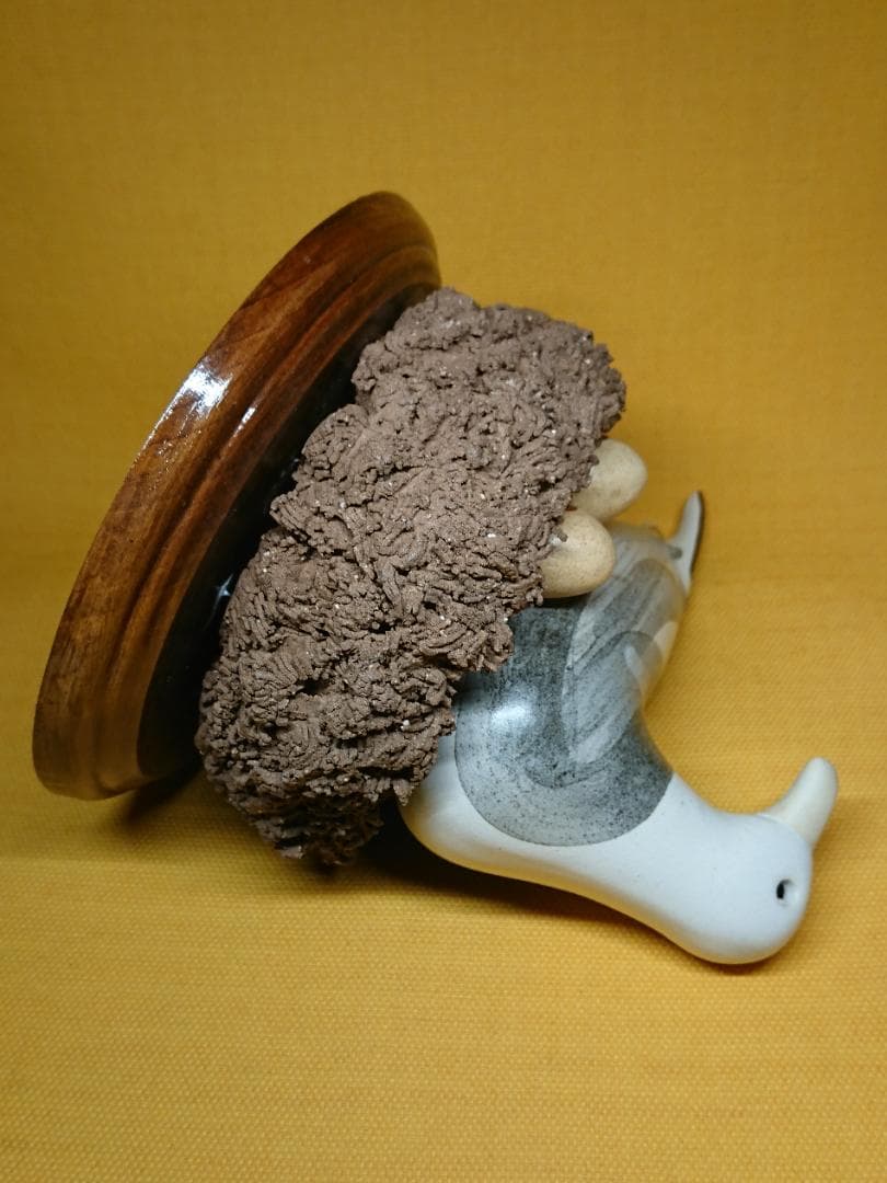 【美品】ビンテージ　トリ　鳥　陶器　置物　インテリア　工芸品　美術品　A2679
