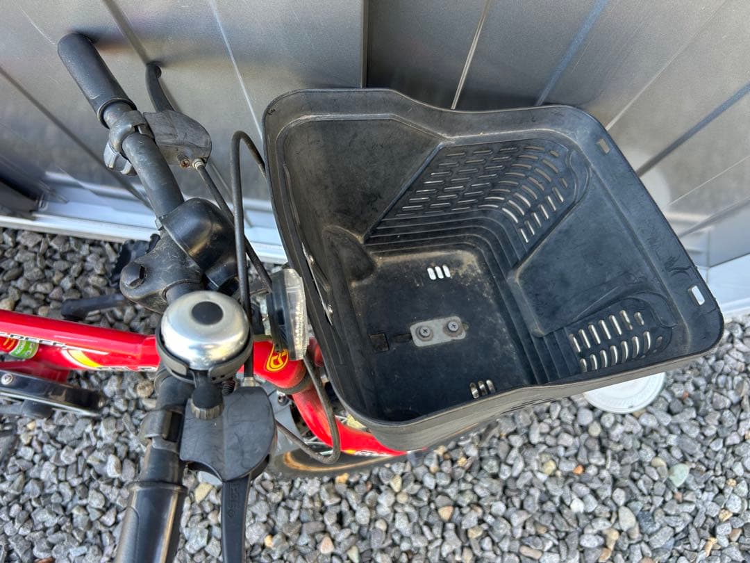 子供用自転車 赤