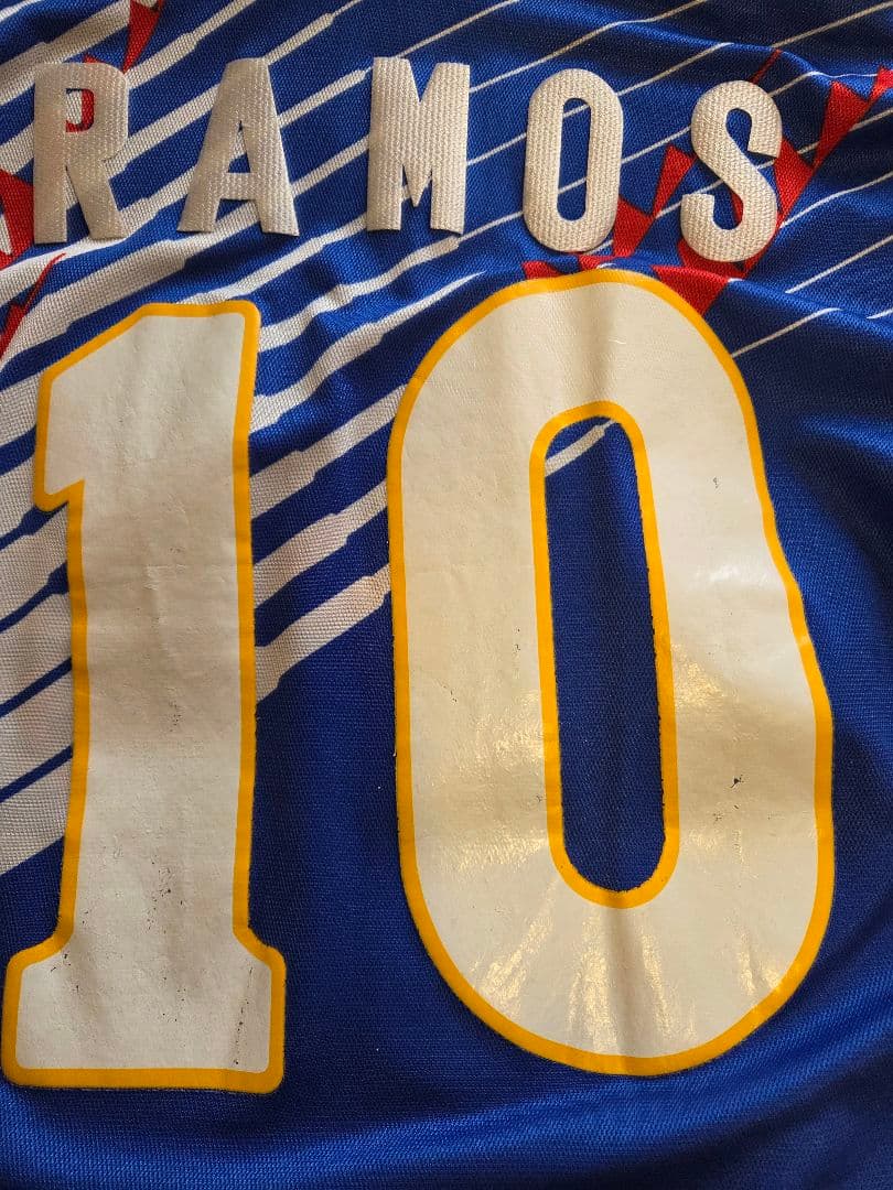 サッカー日本代表ユニフォーム ドーハの悲劇 ラモス瑠偉 #10
