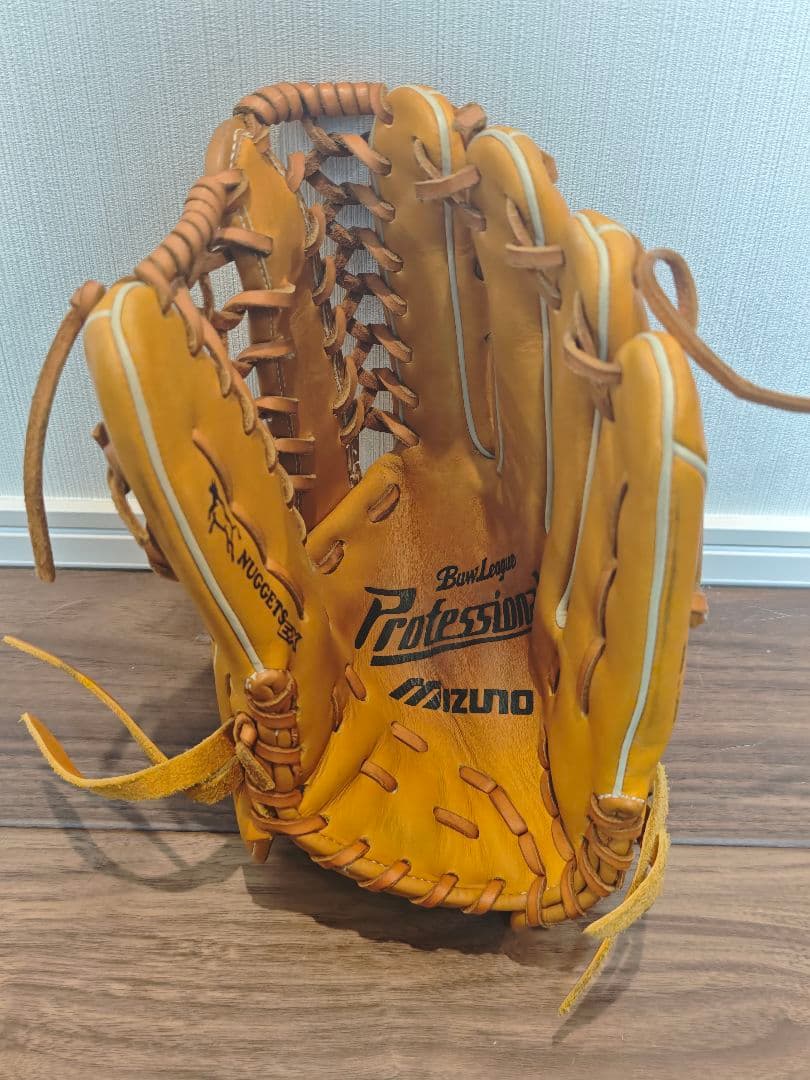 イチローモデル軟式グラブ ミズノビッグMプラチナラベル
