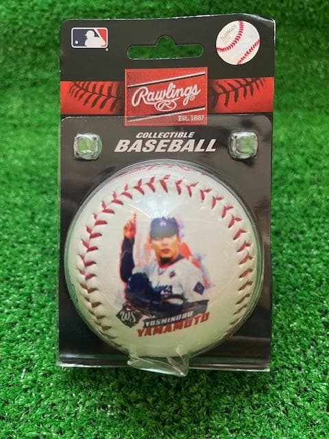 山本由伸2025WS/MVP記念Rawlingsサインボール専用ケース付限定品