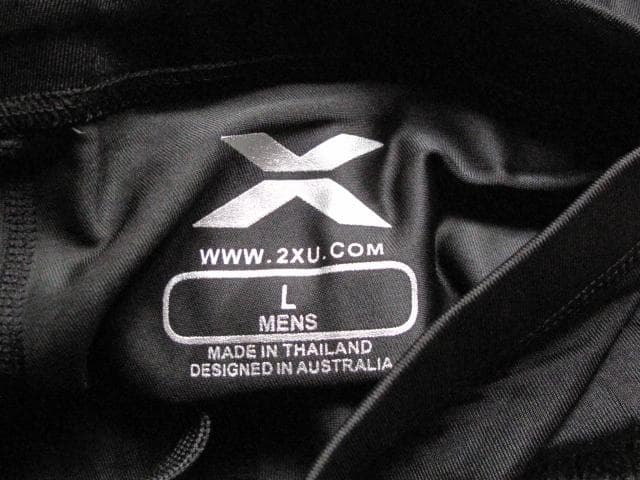 2XU メンズ ランニングパンツ コンプレッション L ブラック/ブルー