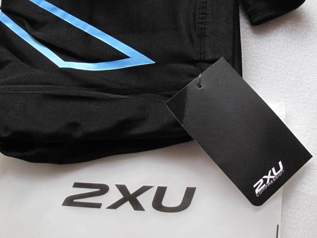 2XU メンズ ランニングパンツ コンプレッション L ブラック/ブルー