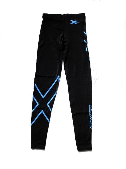 2XU メンズ ランニングパンツ コンプレッション L ブラック/ブルー