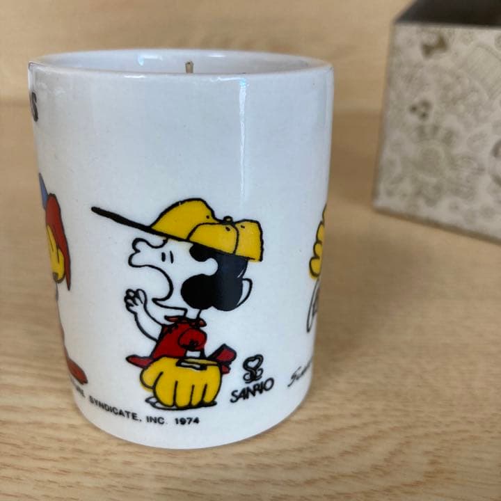 ヴィンテージ サンリオ SNOOPY キャンドルカップ