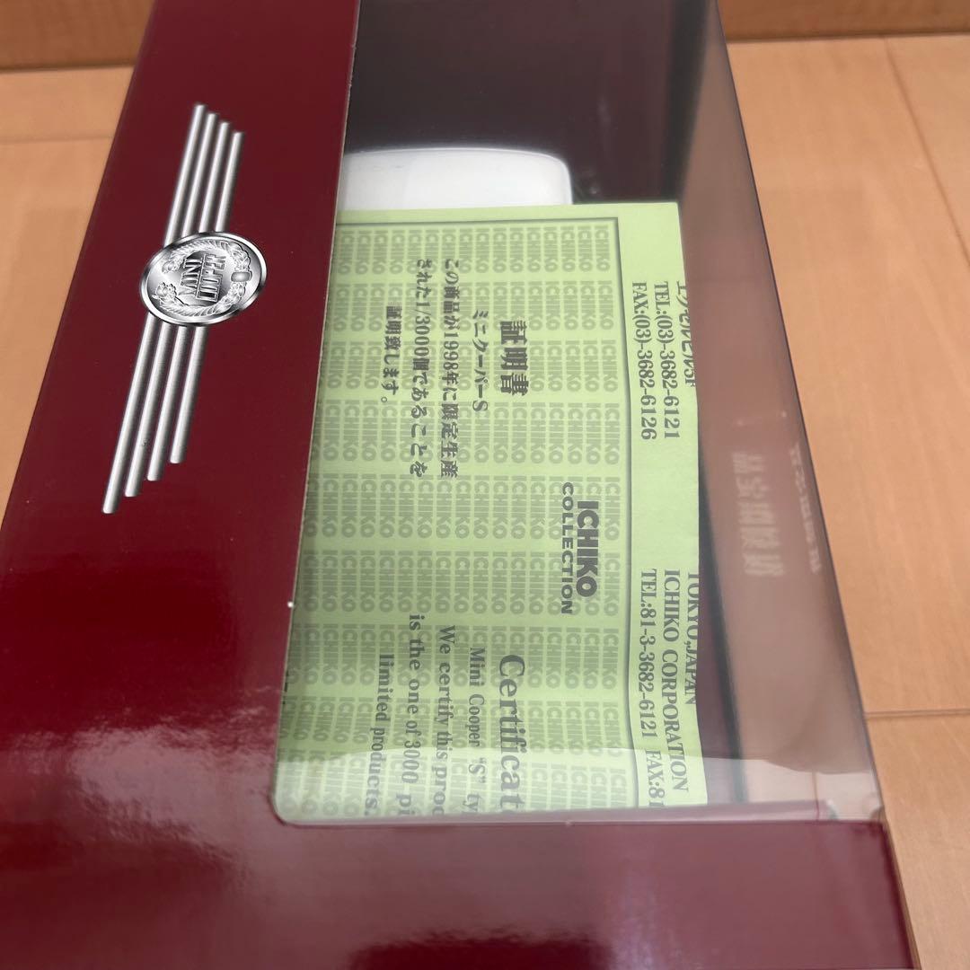 イチコー 40周年 ブリキ ミニクーパーS 復刻限定品 レア