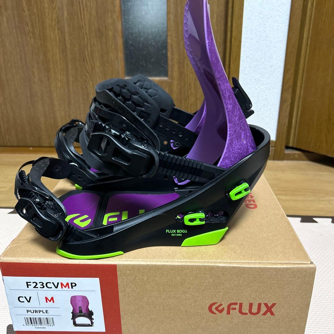 22-23 FLUX フラックス CVパープル Mサイズ ビンディング