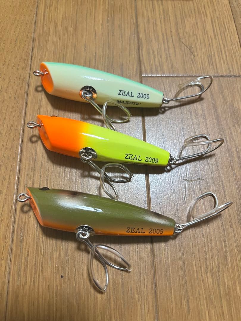 ZEAL 新品MAJESTIC 3/8ルアー 3個セット