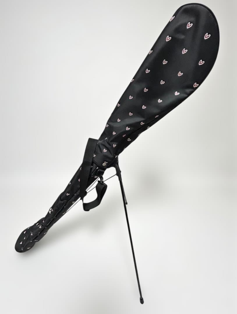 【週末値下げ】♡激カワ♡ Callaway ハート総柄 スタンドキャディバッグ